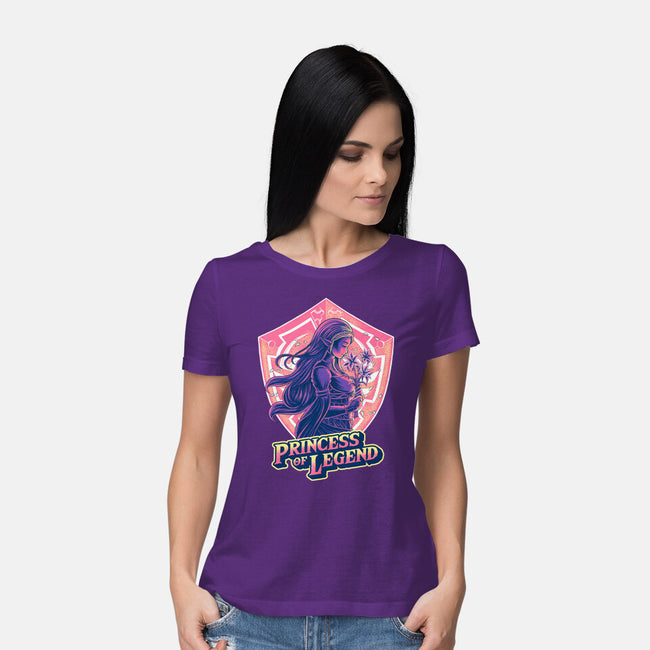 Princess Of Legend-Womens-Basic-Tee-rmatix