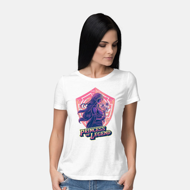 Princess Of Legend-Womens-Basic-Tee-rmatix