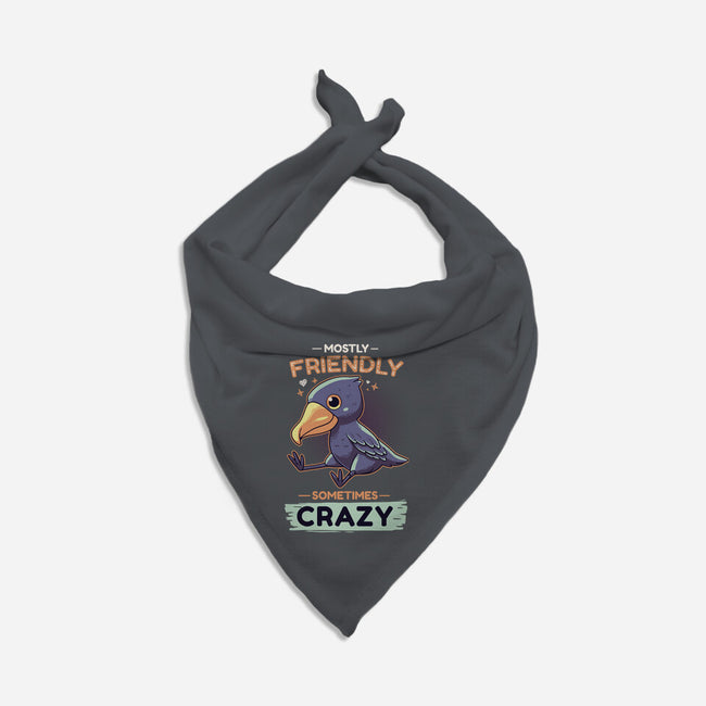 Sometimes Crazy-Cat-Bandana-Pet Collar-Geekydog