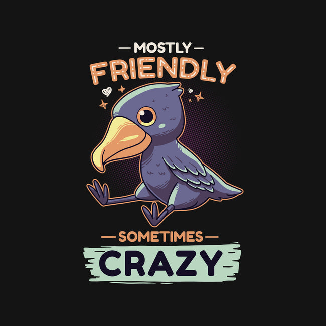 Sometimes Crazy-Womens-Off Shoulder-Tee-Geekydog