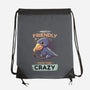 Sometimes Crazy-None-Drawstring-Bag-Geekydog