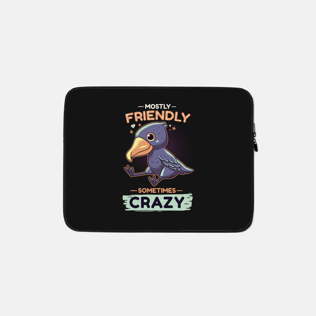 Sometimes Crazy-None-Zippered-Laptop Sleeve-Geekydog