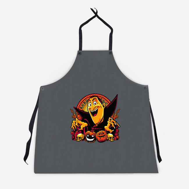 Blah Blah Blah-Unisex-Kitchen-Apron-panicking_bat