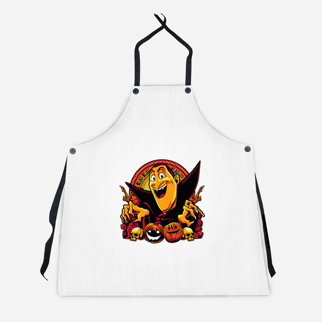 Blah Blah Blah-Unisex-Kitchen-Apron-panicking_bat