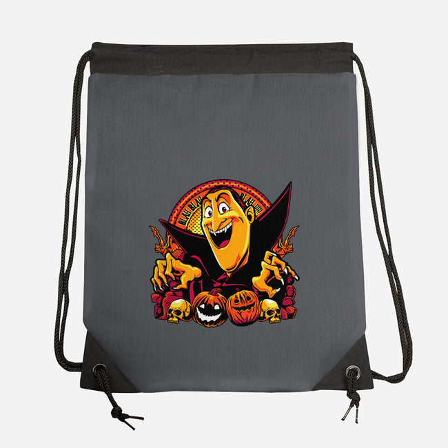 Blah Blah Blah-None-Drawstring-Bag-panicking_bat