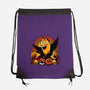 Blah Blah Blah-None-Drawstring-Bag-panicking_bat