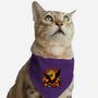 Blah Blah Blah-Cat-Adjustable-Pet Collar-panicking_bat