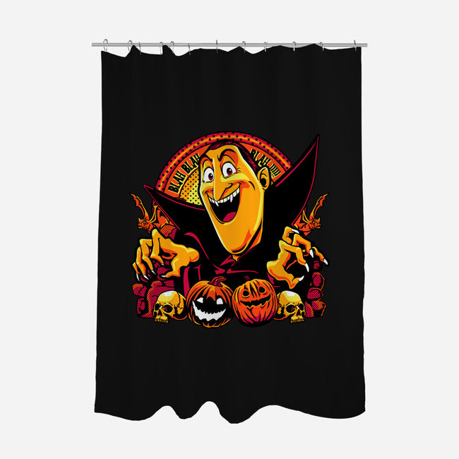 Blah Blah Blah-None-Polyester-Shower Curtain-panicking_bat