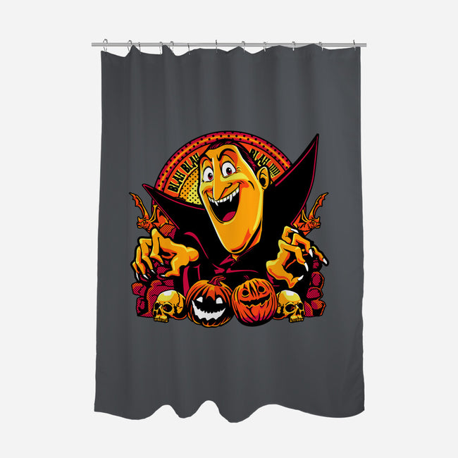 Blah Blah Blah-None-Polyester-Shower Curtain-panicking_bat