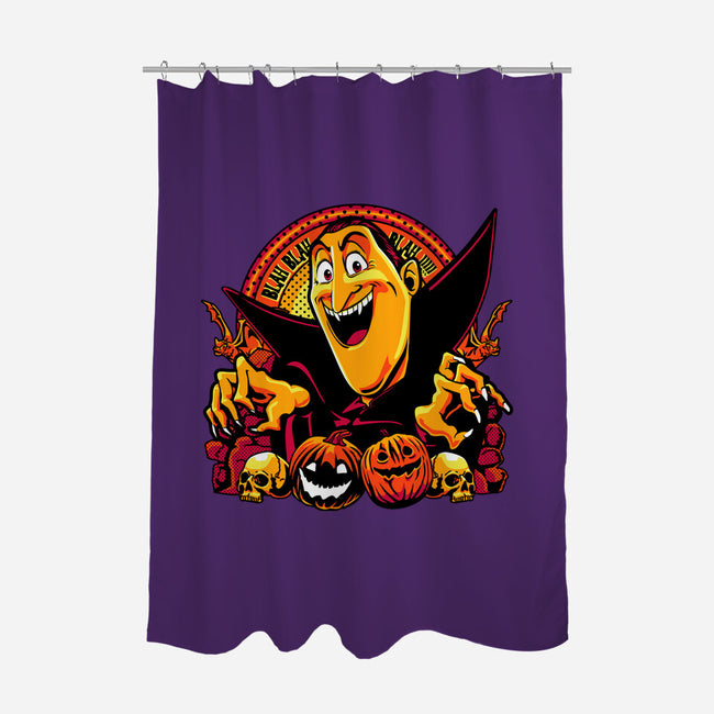 Blah Blah Blah-None-Polyester-Shower Curtain-panicking_bat