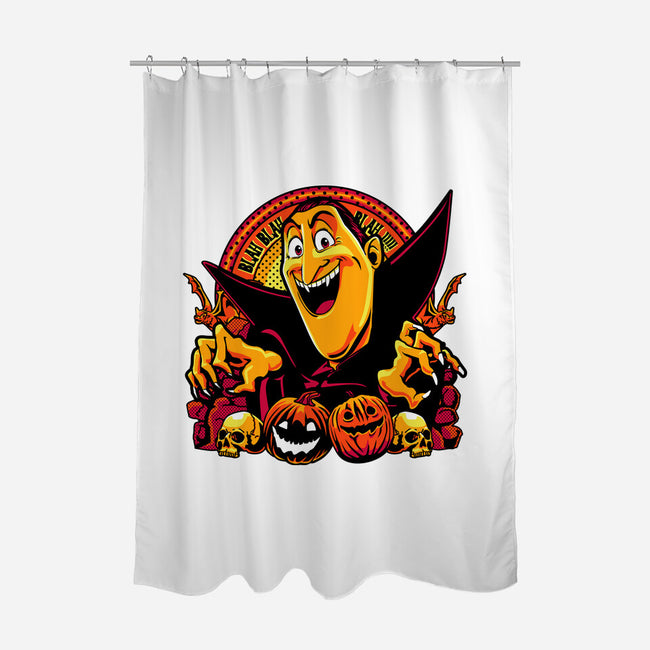 Blah Blah Blah-None-Polyester-Shower Curtain-panicking_bat