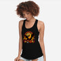 Blah Blah Blah-Womens-Racerback-Tank-panicking_bat