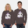 Magic Cat-Unisex-Crew Neck-Sweatshirt-yumie