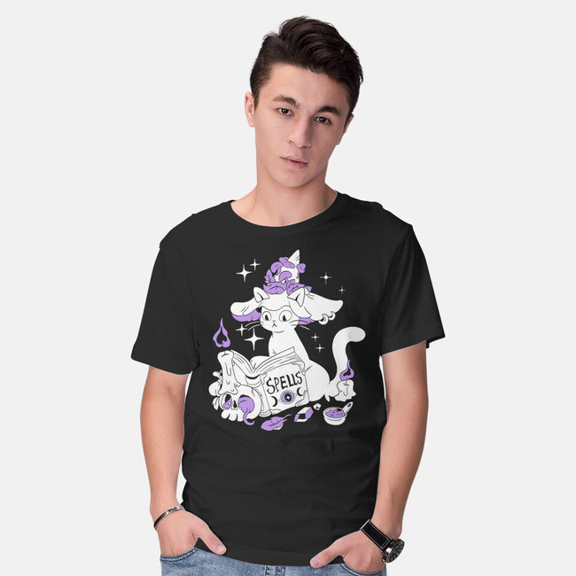 Magic Cat-Mens-Basic-Tee-yumie