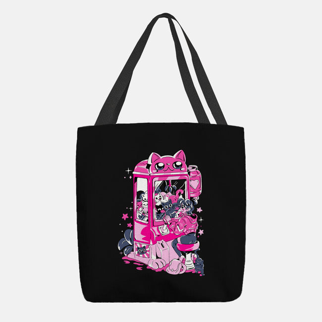 Cat Game-None-Basic Tote-Bag-yumie