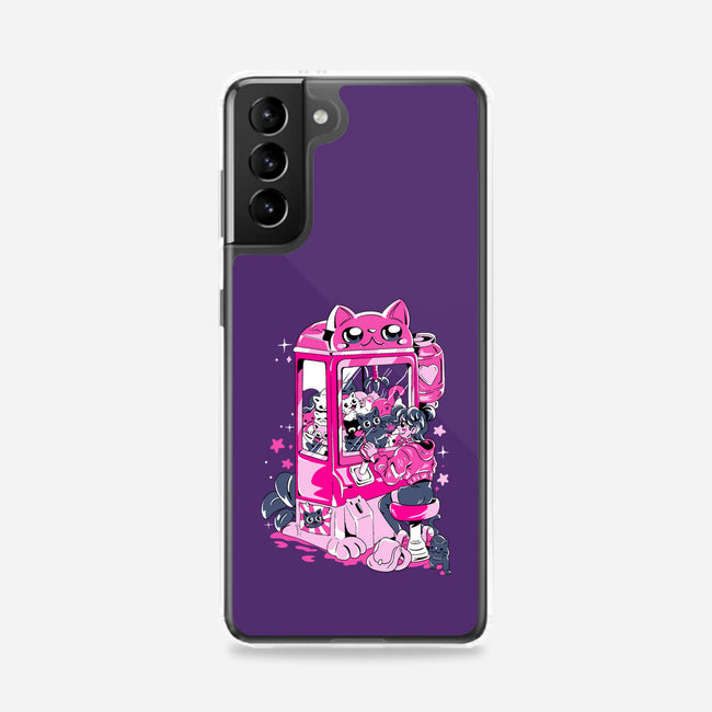 Cat Game-Samsung-Snap-Phone Case-yumie