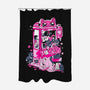 Cat Game-None-Polyester-Shower Curtain-yumie