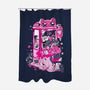 Cat Game-None-Polyester-Shower Curtain-yumie