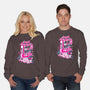 Cat Game-Unisex-Crew Neck-Sweatshirt-yumie