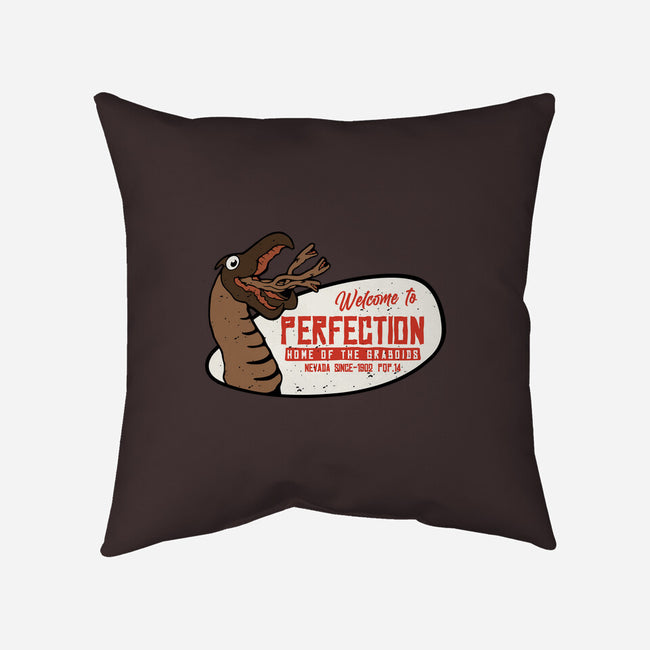 Welcome To The Perfection-None-Non-Removable Cover w Insert-Throw Pillow-Melonseta