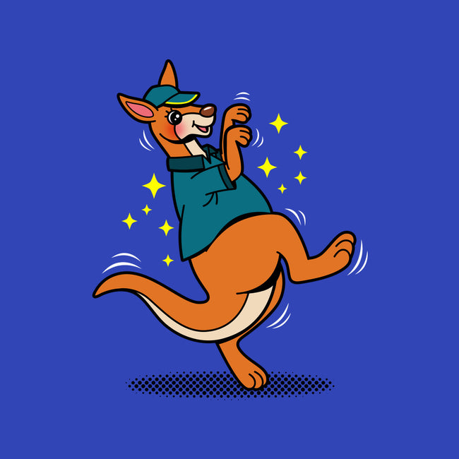 Breakdancing Kangaroo-None-Stretched-Canvas-Boggs Nicolas