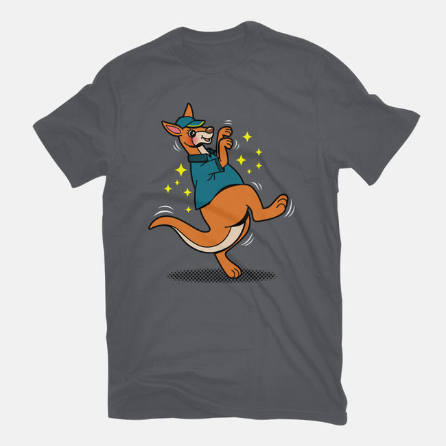 Breakdancing Kangaroo-Mens-Heavyweight-Tee-Boggs Nicolas