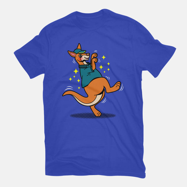 Breakdancing Kangaroo-Youth-Basic-Tee-Boggs Nicolas