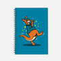 Breakdancing Kangaroo-None-Dot Grid-Notebook-Boggs Nicolas