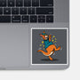 Breakdancing Kangaroo-None-Glossy-Sticker-Boggs Nicolas