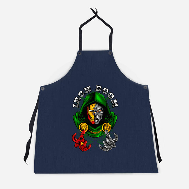 Iron Doom-Unisex-Kitchen-Apron-spoilerinc