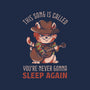 Never Sleep Again Song-Youth-Basic-Tee-eduely