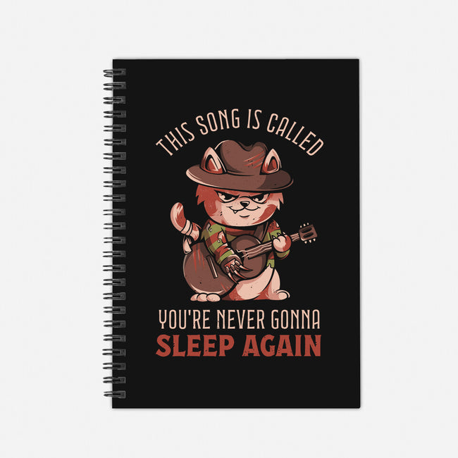 Never Sleep Again Song-None-Dot Grid-Notebook-eduely