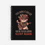 Never Sleep Again Song-None-Dot Grid-Notebook-eduely