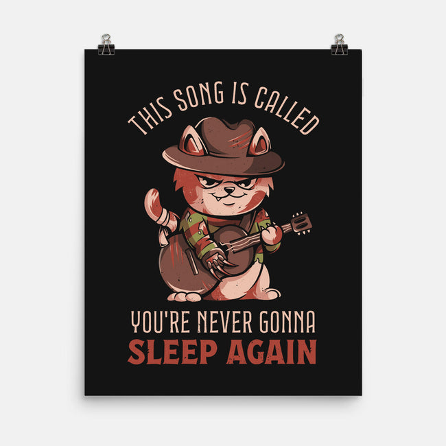 Never Sleep Again Song-None-Matte-Poster-eduely