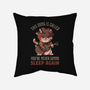 Never Sleep Again Song-None-Non-Removable Cover w Insert-Throw Pillow-eduely