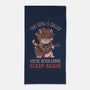 Never Sleep Again Song-None-Beach-Towel-eduely