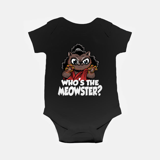 The Meowster-Baby-Basic-Onesie-zascanauta