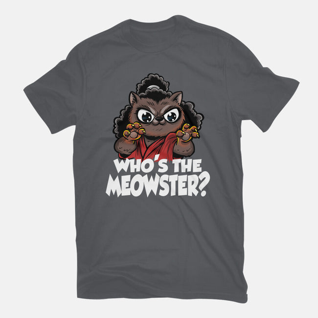 The Meowster-Womens-Fitted-Tee-zascanauta