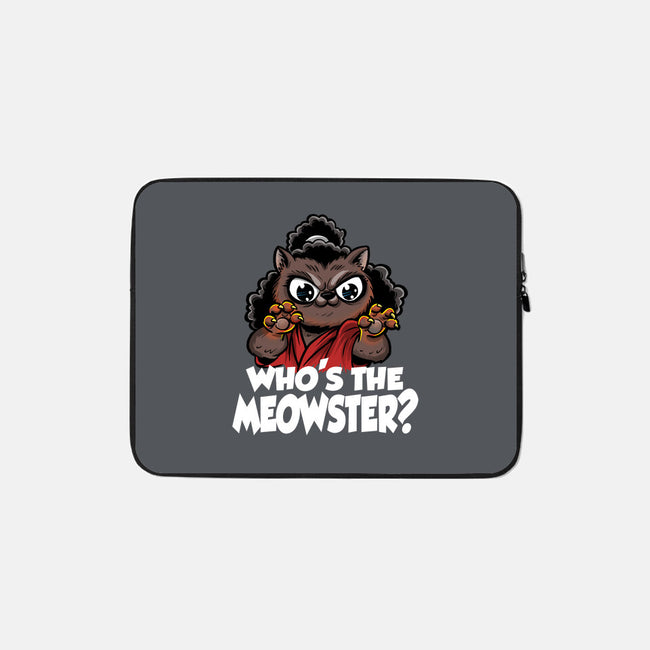 The Meowster-None-Zippered-Laptop Sleeve-zascanauta