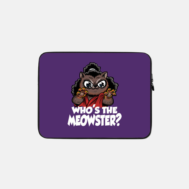 The Meowster-None-Zippered-Laptop Sleeve-zascanauta