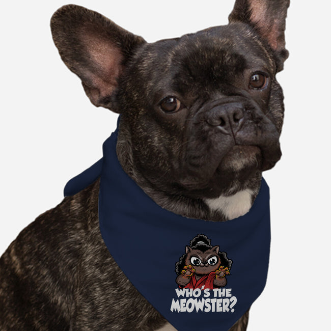 The Meowster-Dog-Bandana-Pet Collar-zascanauta