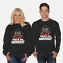 The Meowster-Unisex-Crew Neck-Sweatshirt-zascanauta