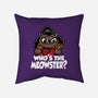 The Meowster-None-Removable Cover-Throw Pillow-zascanauta