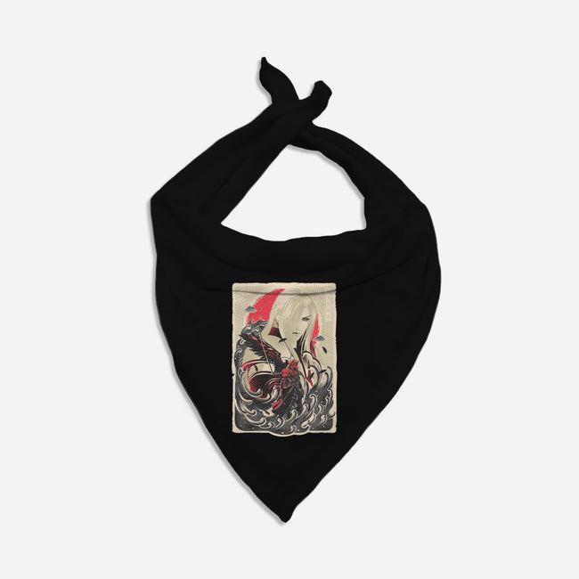 Great Wave Sephiroth-Dog-Bandana-Pet Collar-hypertwenty