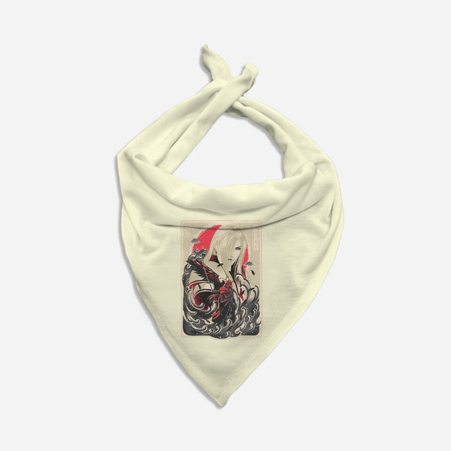 Great Wave Sephiroth-Dog-Bandana-Pet Collar-hypertwenty