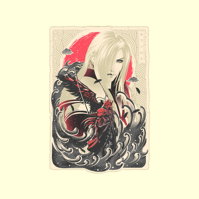 Great Wave Sephiroth-None-Glossy-Sticker-hypertwenty