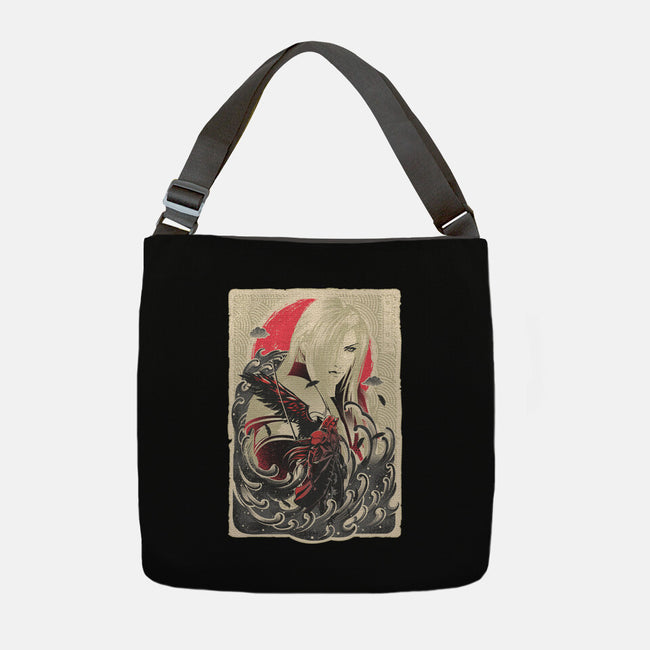 Great Wave Sephiroth-None-Adjustable Tote-Bag-hypertwenty