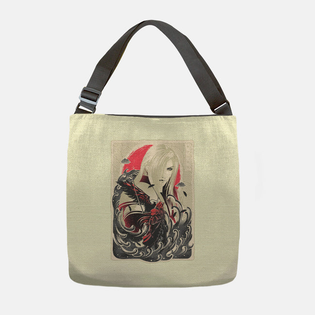 Great Wave Sephiroth-None-Adjustable Tote-Bag-hypertwenty