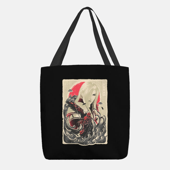 Great Wave Sephiroth-None-Basic Tote-Bag-hypertwenty