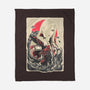 Great Wave Sephiroth-None-Fleece-Blanket-hypertwenty